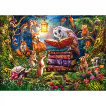 Jigsaw puzzle schmidt spiele Forest Stories at Night – 1000 pieces