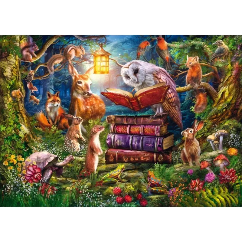 Jigsaw puzzle schmidt spiele Forest Stories at Night – 1000 pieces