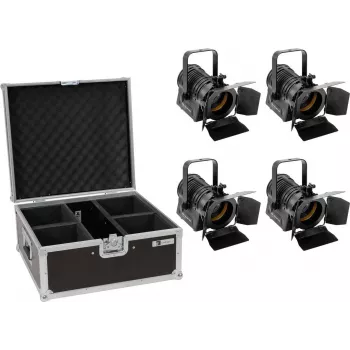 EUROLITE Theater Spot AKKU THA-20PC TRC 4x Battery Powered — Portable Battery LED Spotlight