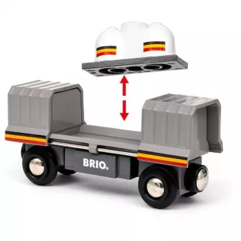 Train BRIO World Santa Fe Train Trains of the World Multicolour