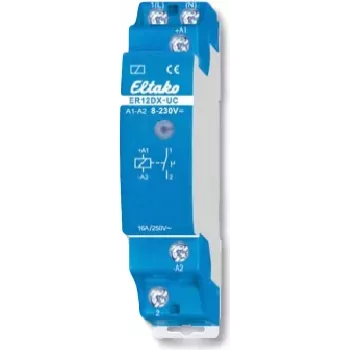 ELTAKO Control Relay 1S/16A ER12DX-UC 1TE elektronisch 8-230V 2000W ER12DX-UC (22100002)