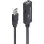 USB cable ShiverPeaks BS13-29055 5m USB A Black