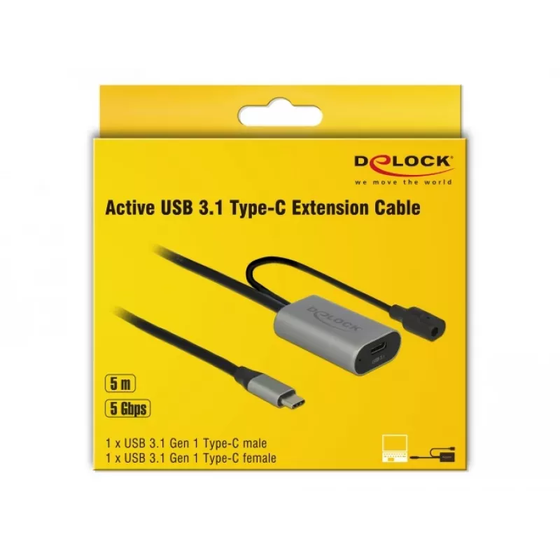 Delock USB-20225 Power Adapter Grey
