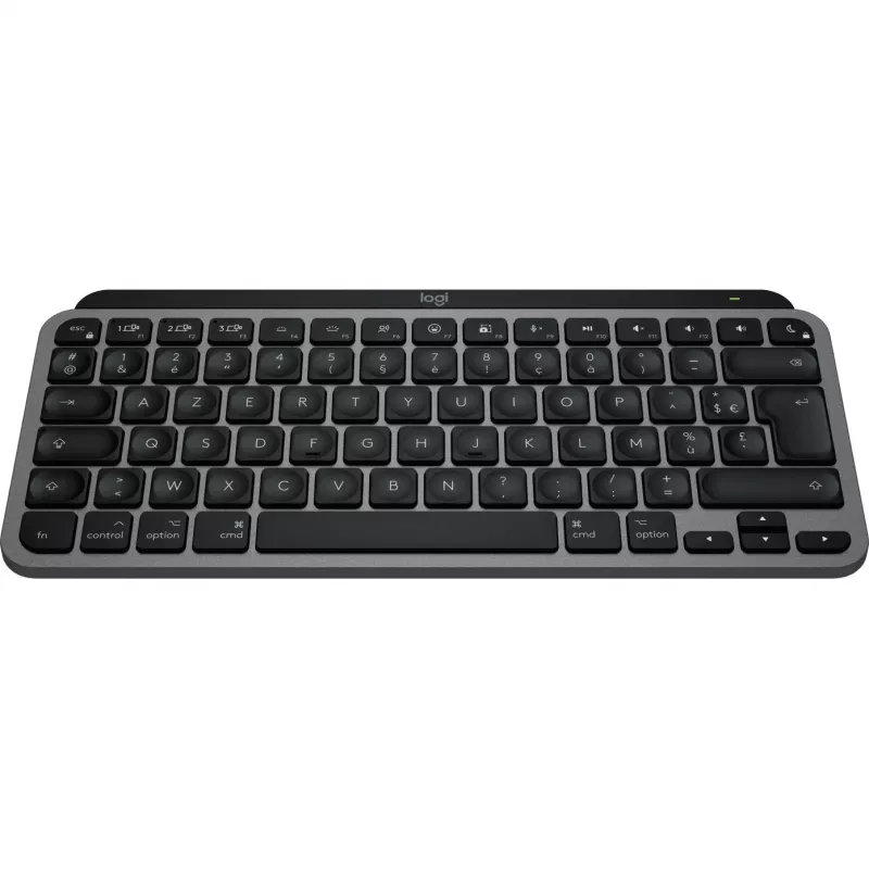 Logitech Master Series MX Keys Mini for Mac - Keyboard - compact - backlit - Wireless - Bluetooth LE - AZERTY - French - Space-Grey (920-012646)