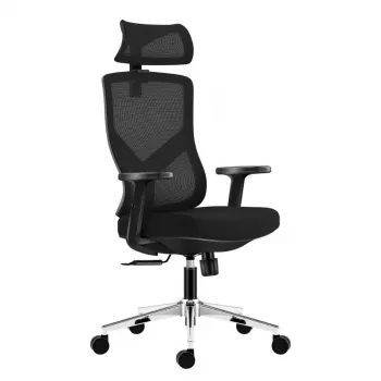 Office swivel chair mark adler Manager 3.3 Black — ergonomic design, swivel base
