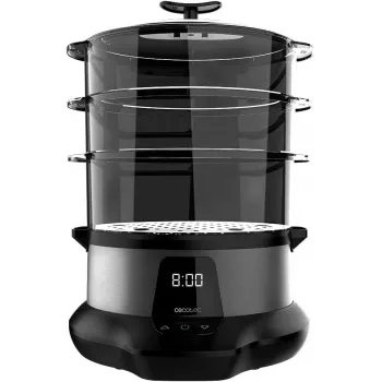 Cecotec Food Steamer | Vapovita 3000 Pro | 1000 W | Number of baskets 3