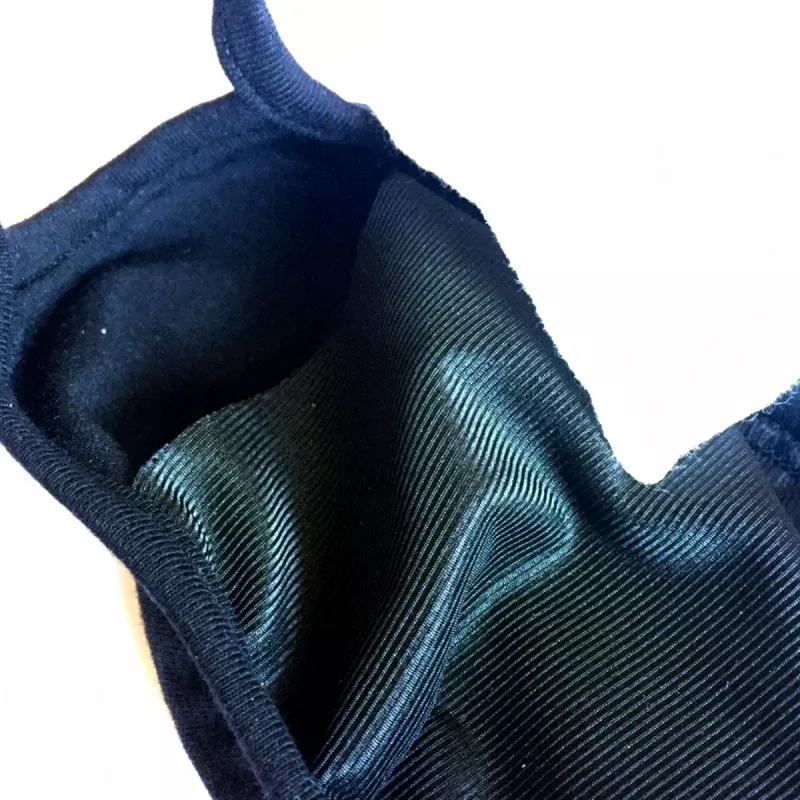 Textile face mask Brand Unknown model two-layer reusable protective mask