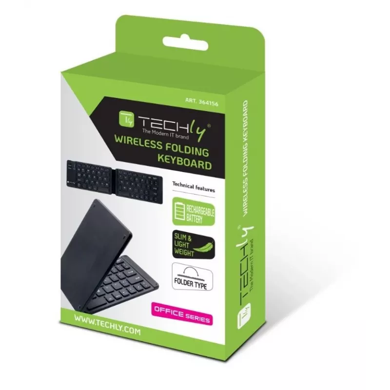 Bluetooth 3.0 Foldable Wireless Keyboard