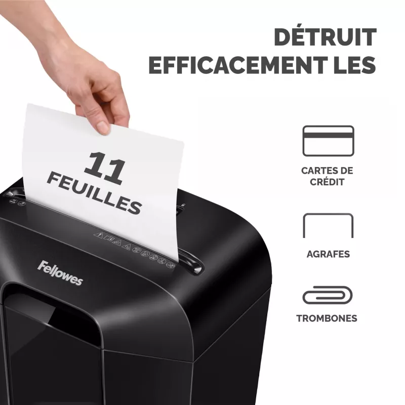 Powershred | LX70 | Black | 18 L | Credit cards shredding | dB | Paper handling standard/output 11 sheets per pass | Cross-Cut Shredder | Warranty 24 month(s)