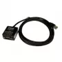 Serial Cable EXSYS EX-1309-9 Black 1.8 m USB Type-A DB-9