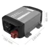 Qoltec 51952 Smart Monolith Battery Charger for LiFePO4/AGM/GEL/SLA, 10A, 24V