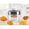 Electric Food Steamer Beper BF.640 2-tier, adjustable timer, countertop food steamer