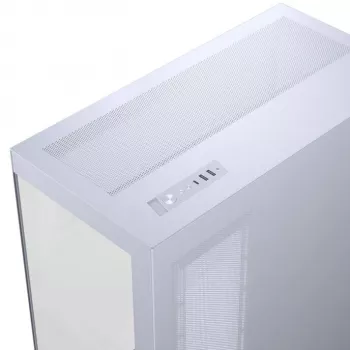 PHANTEKS NV-Serie NV5 MK2 ATX-Enclosure, Tempered Glass, DRGB - Matte White + Glacier One 360M25 Gen2 DRGB AiO Liquid Cooling - 360mm