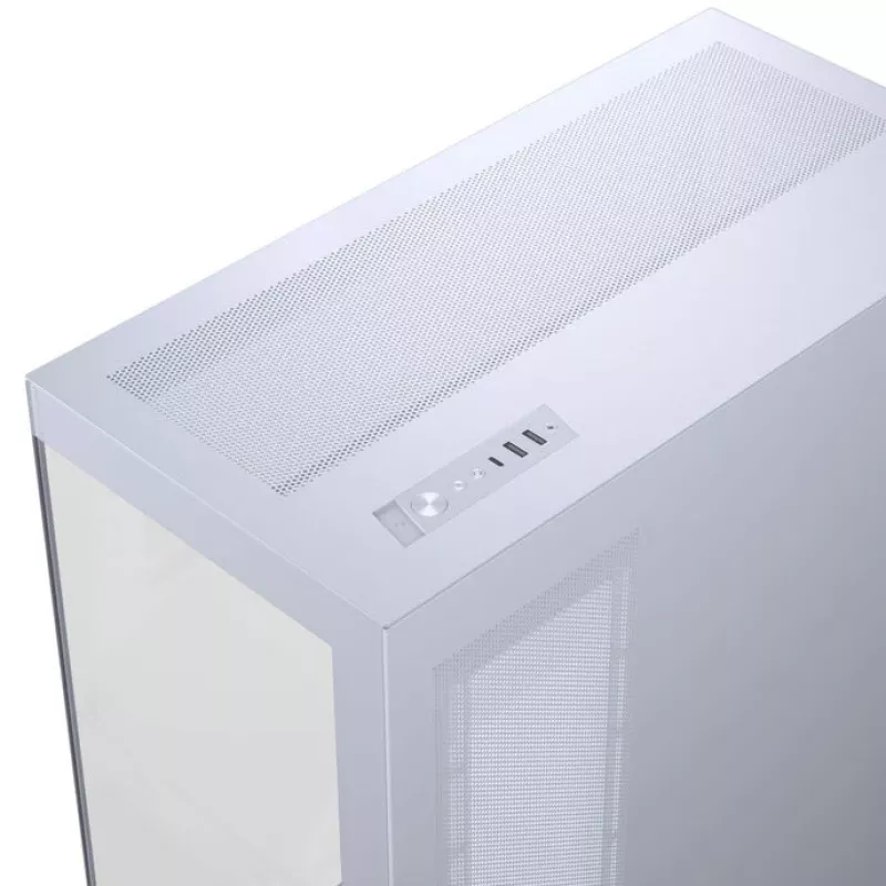 PHANTEKS NV-Serie NV5 MK2 ATX-Enclosure, Tempered Glass, DRGB - Matte White + Glacier One 360M25 Gen2 DRGB AiO Liquid Cooling - 360mm