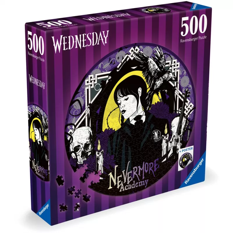 Rundpuzzle Wednesday (500 Pieces)