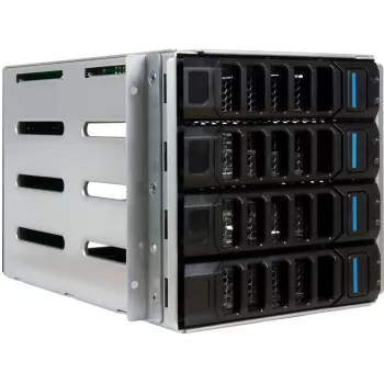 INTER-TECH ER-680 desktop PC case (black/silver) compact mid-tower