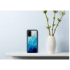 Protective phone case iKins for Samsung Galaxy S20 — blue lake black finish