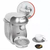 Coffee maker KLEIN Bosch Tassimo 9231 – toy coffee machine, silver, child role-play