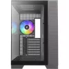 Silentware View A-RGB Black PC case VIEWBLACK — mid-tower chassis with A-RGB lighting
