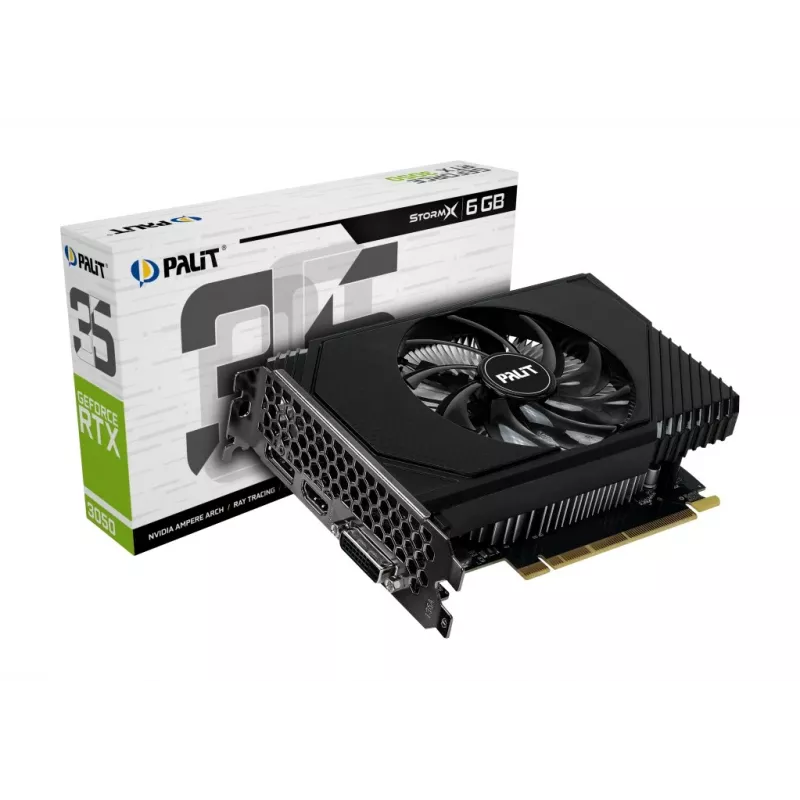 Palit GeForce RTX 3050 StormX 6GB GDDR6 Graphics Card