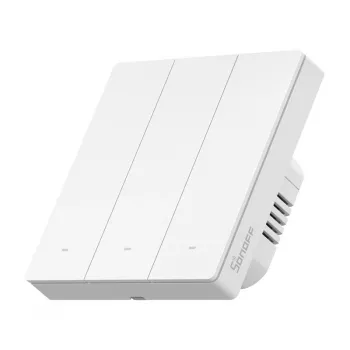 Wall touch smart switch Sonoff ZBM5-3C-86W 3-channel Zigbee, 3 gang, flush-mount