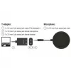 Table microphone DeLOCK 65873 Black