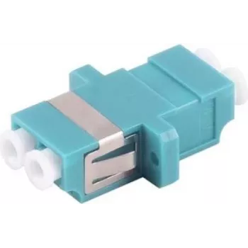 S/CONN fibre optic adapter LC/LC 07-60012 Aqua colour Single-mode