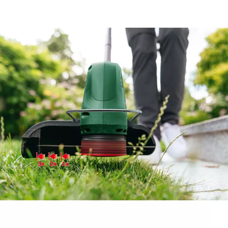 battery grass trimmer EasyGrassCut 18-260, 18Volt (Green/black, 2x Lithium-Ion Battery 2,0Ah, POWER FOR ALL ALLIANCE)