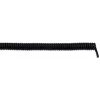 LAPP 73220243 Coiled Cable UNITRONIC® SPIRAL 1200 mm / 1600 mm 2 x 0.25 mm² Black 5 pc(s) (73220243)