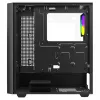 PC case SAVIO Noctis Flow RGB — Cube, ATX/Mini-ITX, 3x 120 mm front fans, tempered glass side, max GPU 35 cm
