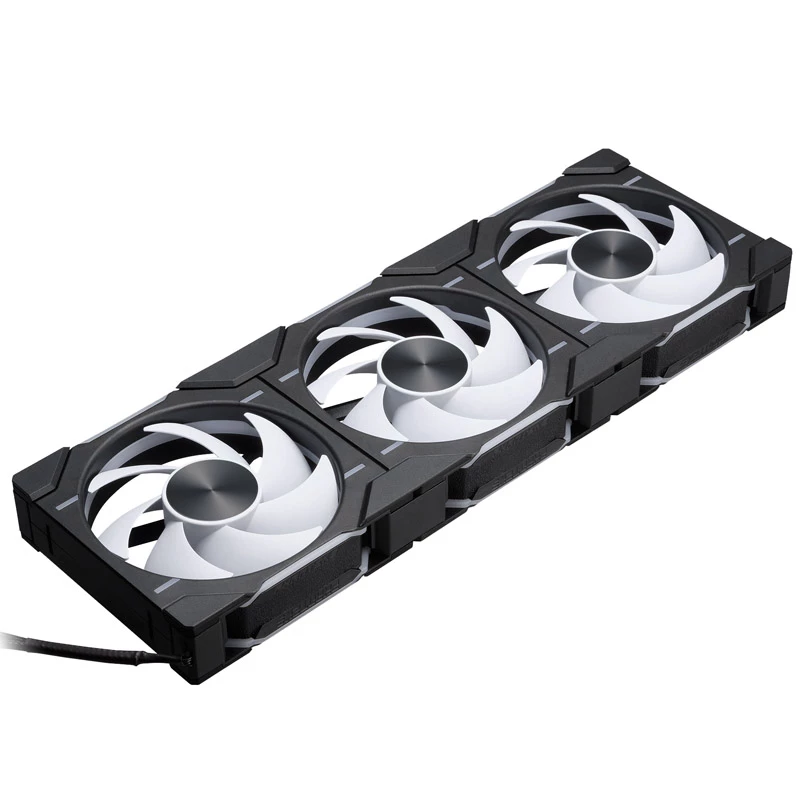 Phanteks D30 120mm ARGB PWM Case Fans - Black, 3-Pack