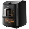 Airfryer Midea MAD1100DADK, 1850 W, dual capacity 4.4/6.4 L