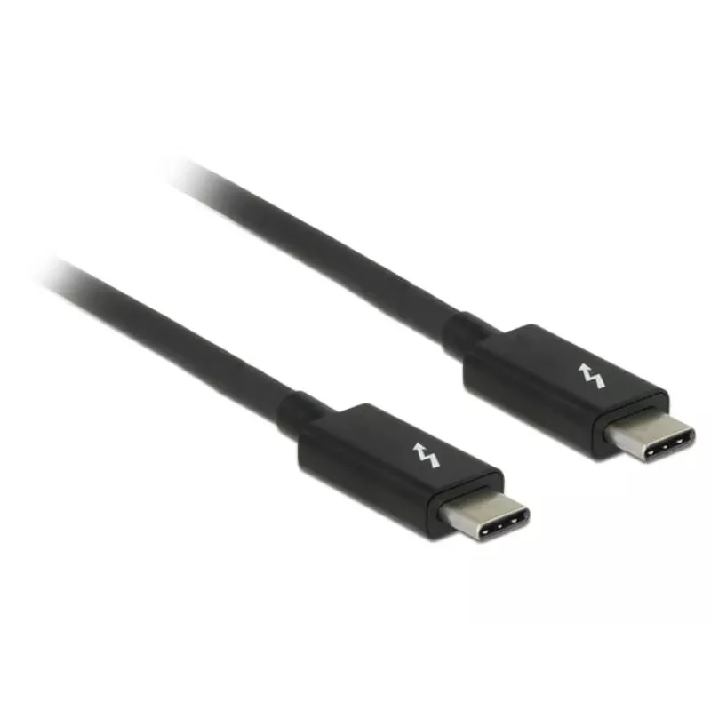 Thunderbolt cable DeLOCK 84845 1 m 20 Gbit/s Black