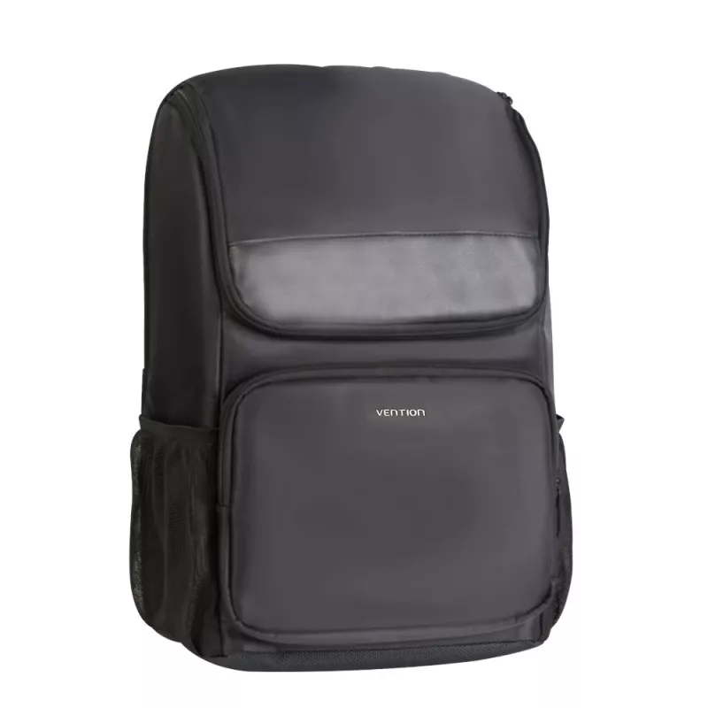 Backpack Vention KROB0 19 L compact rack backpack, PU, for up to 15.6 inch laptop, 450×280×150 mm, black
