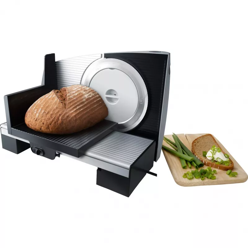 Steba AS 200 - Slicing Machine - 110 W - Silver/Black