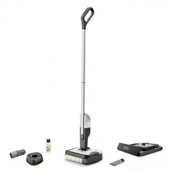 Electric broom Kärcher FC 2-4, battery 2.5 Ah, bagless, wet & dry cleaning, 70 m² per charge