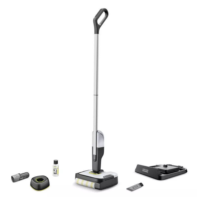 Electric broom Kärcher FC 2-4, battery 2.5 Ah, bagless, wet & dry cleaning, 70 m² per charge