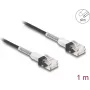 Network Cable DeLOCK RJ45 Cat.6A UTP Slim 1m Black