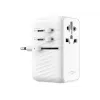 Fixed | Voyager 85W travel adapter for EU, UK and USA/AUS, with 4xUSB-C and 1xUSB output | Adapter