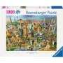 Puzzle world landmarks (1000 Pieces)