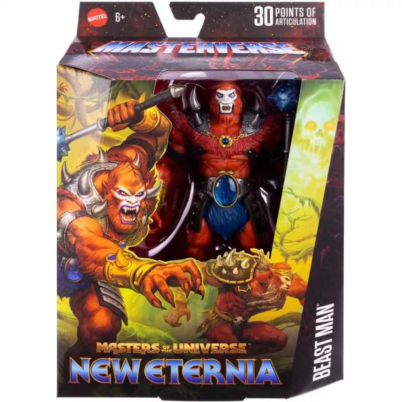 Action figure MATTEL Masterverse Core Beast Man JBP80 – collectible poseable figure