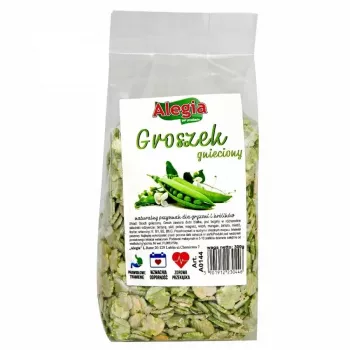 Crushed peas Alegia 130 g — food treat for rodents and rabbits, gluten- and sugar-free
