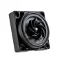 Pump BitsPower K1M — compact black water-cooling pump, 8–16V, 0.7A, 8.4W, 62×62×28.1 mm