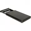 HDD enclosure Inter-Tech 88884122 Black 2.5 inch