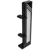 GPU support bracket Kolink Core Pro Aluminium with ARGB infinity mirror effect, height-adjustable, supports up to two GPUs, black