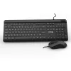 Inca IMK-377 Keyboard Mouse included Office USB Turkish Black