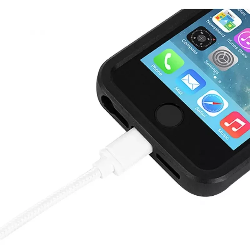 USB 2.0 Adapter Cable, USB-A Plug > Lightning Plug (White, 2,0 Meter)
