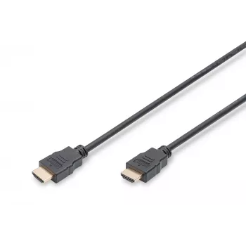 Assmann HDMI High Speed connection cable. type A M/M. 5.0m. w/Ethernet. former HDMI 1.4. UL. bl. gold (AK-330114-050-S)