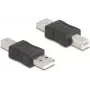 DeLOCK 67198 Cable Gender Changer USB Type-A USB Type-B Black