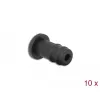 Dust Cover DeLOCK 60251 for 3.5 mm stereo jack female 10 pieces black